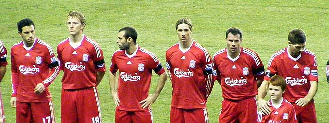 Liverpool lineup