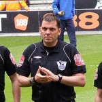 Match officials pre-game
