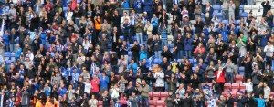 Latics fans applaud their heroes