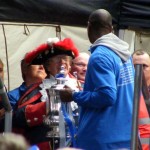 Emmerson Boyce and the mayor