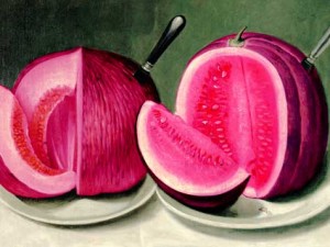 Pink melons