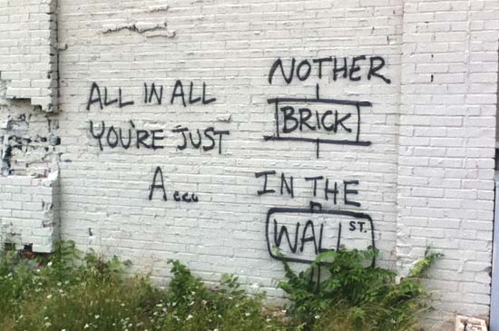 Just another brick in the Wall St