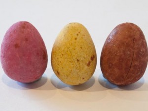 Three little eggs