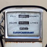 Classic petrol pump