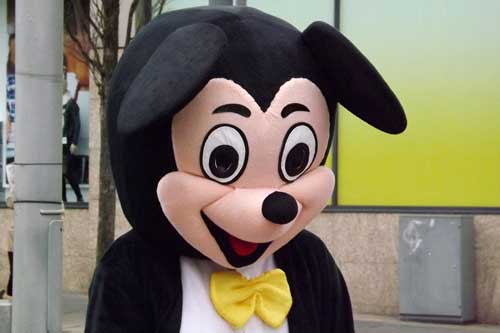 Mickey Mouse scary