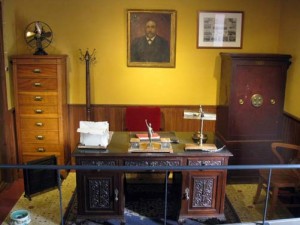 DW Stadium chairman's office