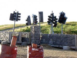 Traffic light graveyard