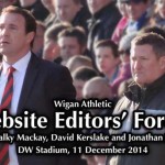 Wigan Athletic Website Editors Forum December 2014