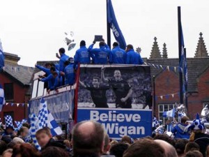 Wigan Athletic FA Cup parade
