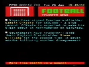 Latics teletext
