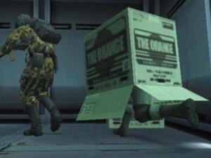 Metal Gear Solid cardboard box