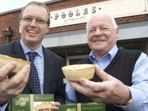 Dave Whelan and pies