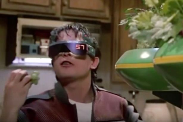 Back to the Future II Google Glass