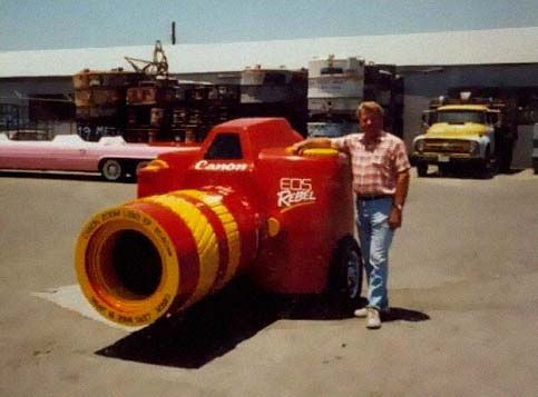 Yep... it's a car! Image Courtesy Jay Ohrberg's Hollywood Cars.