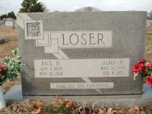 Loser Gravestone