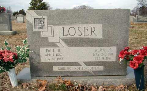 Loser Gravestone
