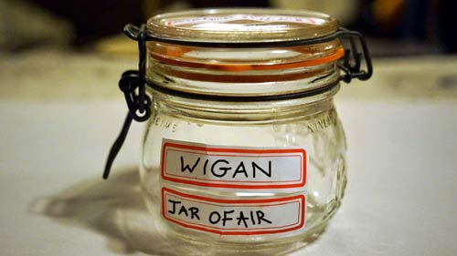 Wigan jar of air