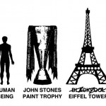 John Stones Paint trophy is massive