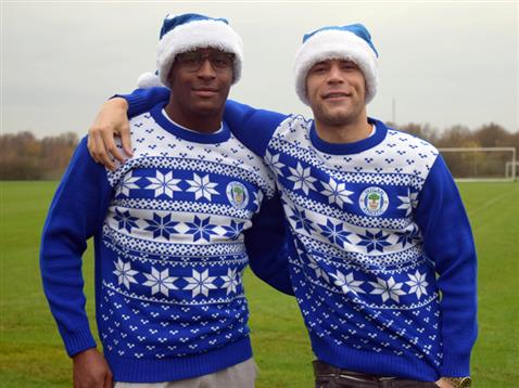 And by 'minutiae', I mean Christmas sweaters! (c)WAFC