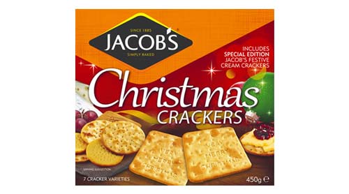 Jacobs Christmas crackers