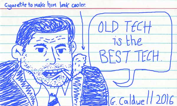 Crap Caldwell drawing