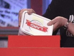 Right Honourable Tub of Lard MP
