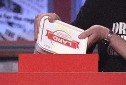 Right Honourable Tub of Lard MP