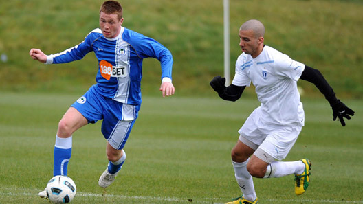 James McCarthy and Malmo FF's Guillermo Molins